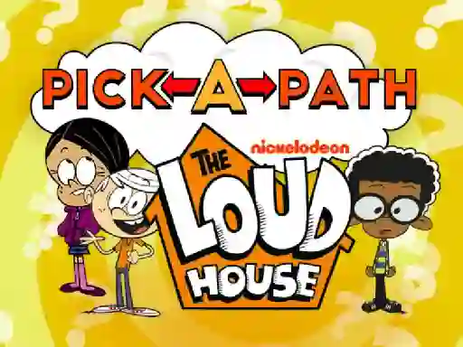 Igra The Loud House Pick-a-Path online