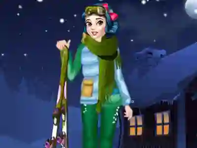 Igra Princess Winter Skiing online
