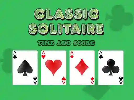 Igra Classic Solitaire: Time and Score online