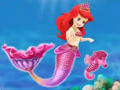 Igra Baby Mermaid Princess Dress Up online