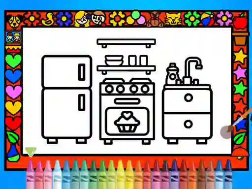 Igra Color and Decorate Rooms online