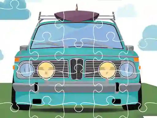Igra Retro Cars Jigsaw online
