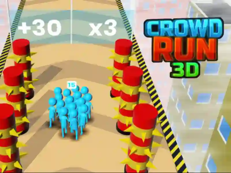 Igra Crowd Run 3D online