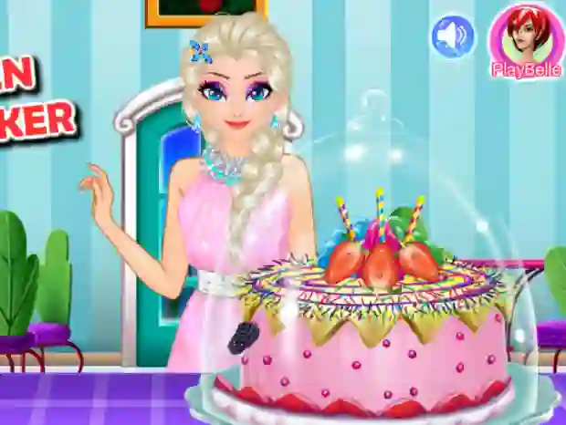 Igra Ice queen royal baker online