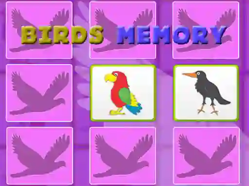 Igra Kids Memory With Birds online