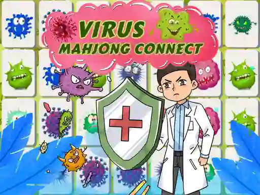 Igra Virus Mahjong Connection online