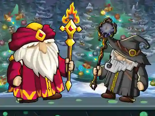 Igra Wizard Santa Jump online