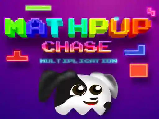Igra Mathpup Chase Multiplication online