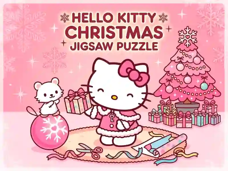 Igra Hello Kitty Christmas Jigsaw Puzzle online