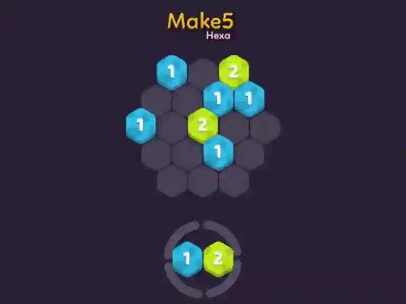 Igra Make 5 Hexa online