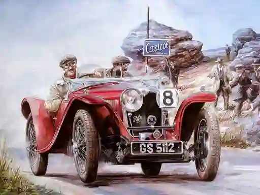 Igra Vintage Cars Puzzle online