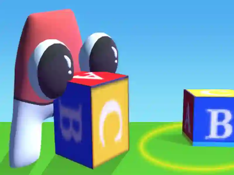 Igra Alphabet: Room Maze 3D online