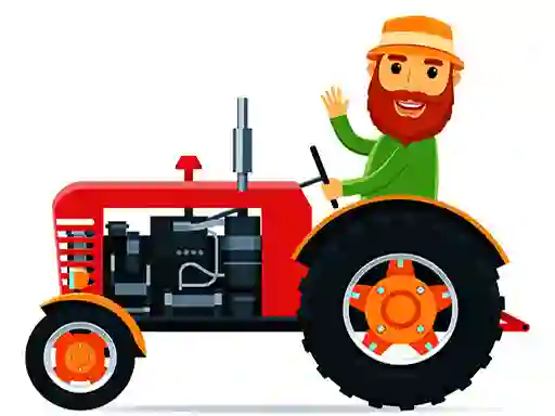 Igra Cartoon Farm Traktors online