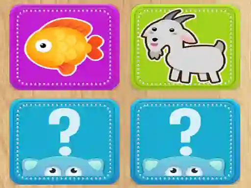 Igra Find Animals Pair online
