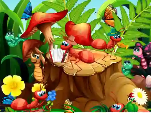 Igra Hidden Objects Insects online