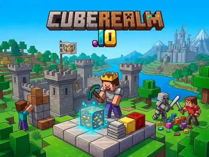 Igra CubeRealm.io online