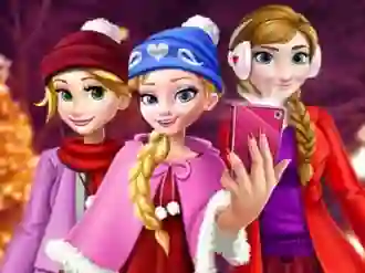 Igra Princess Christmas Selfie online