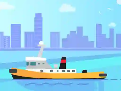Igra Big Boats Coloring online
