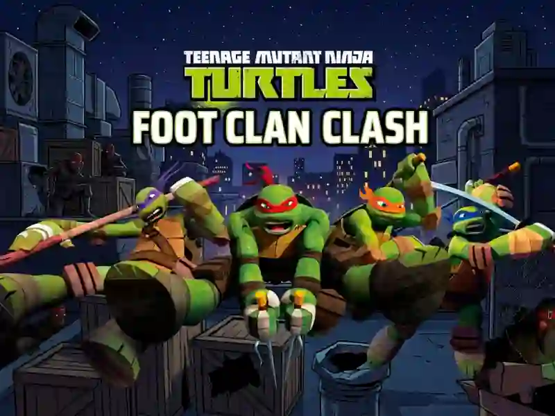 Igra Teenage Mutant Ninja Turtles Foot Clan Clash online