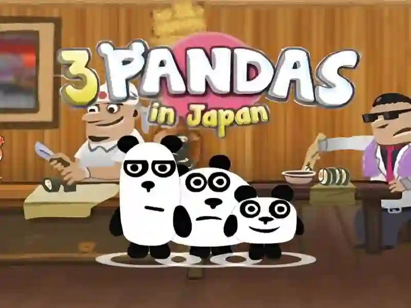 Igra 3 Pandas In Japan HTML5 online