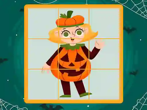 Igra Halloween Puzzles online