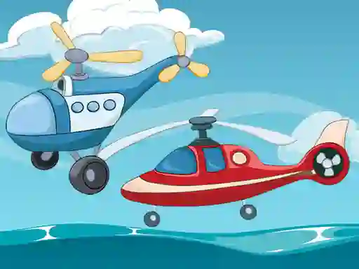 Igra Funny Helicopter Memory online