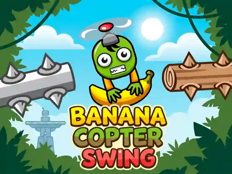 Igra Banana Copter Swing online