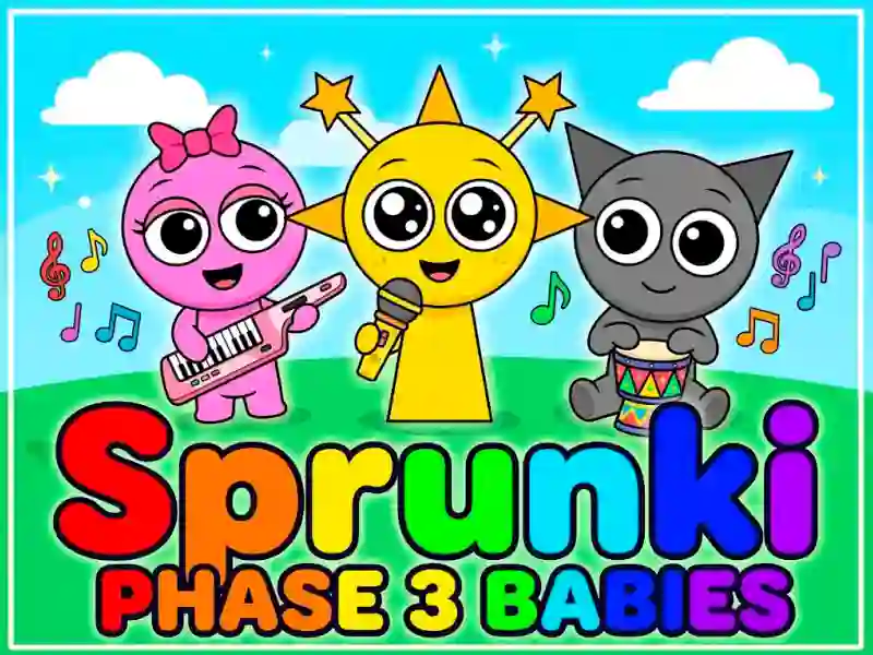 Igra Sprunki baby PHASE 3 online