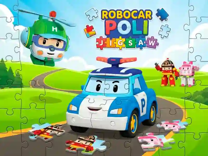 Igra Robocar Poli Jigsaw online