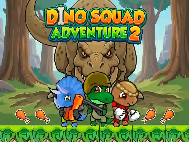 Igra Dino Squad Adventure 2 online