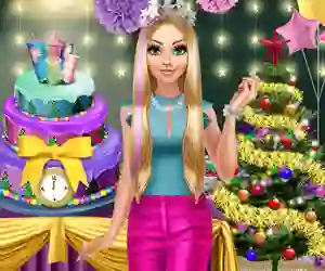 Igra Blondie Winter Party online