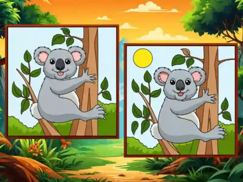 Igra Animal: Find The Differences online