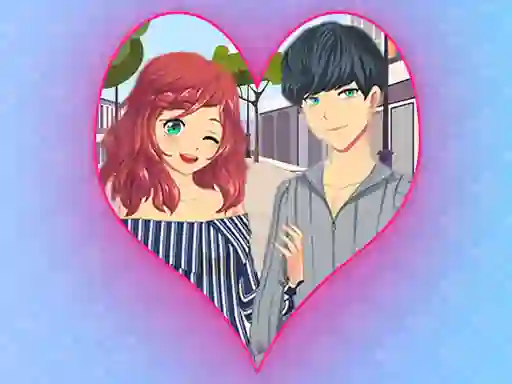 Igra Romantic Anime Couples Dress Up Game online