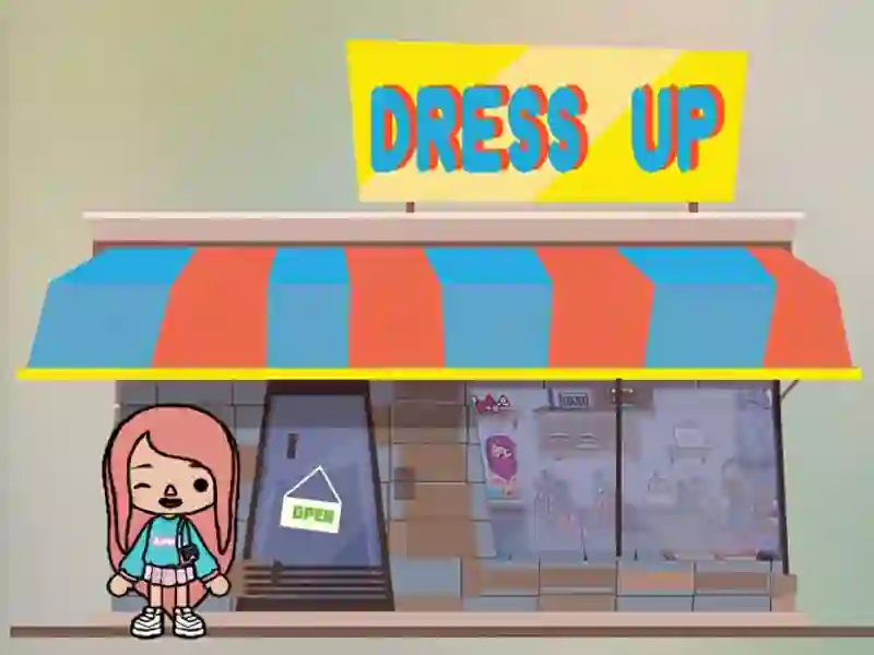 Igra Dress up Toca Boca Fan online