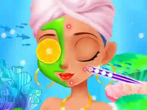 Igra Mermaid Games Princess Makeup online