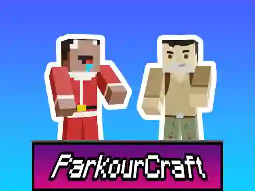 Igra Parkour Craft Noob Steve online