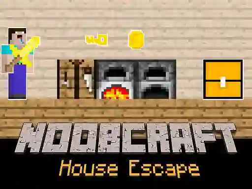 Igra Noobcraft House Escape online