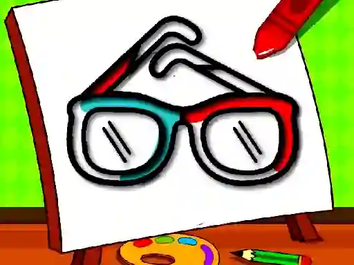 Igra Easy Kids Coloring Glasses online