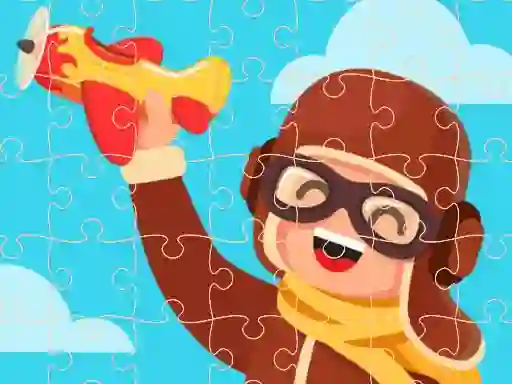Igra Airplane Puzzles online