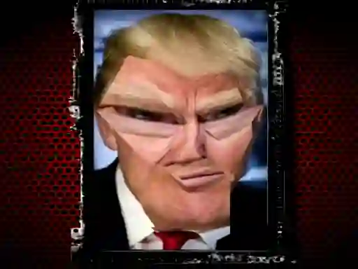 Igra Trump Funny face online