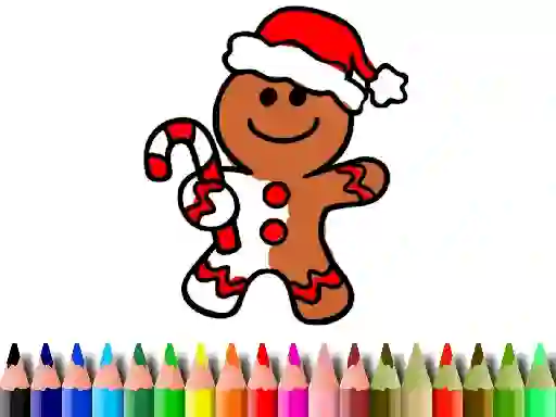 Igra Back To School: Christmas Cookies Coloring online