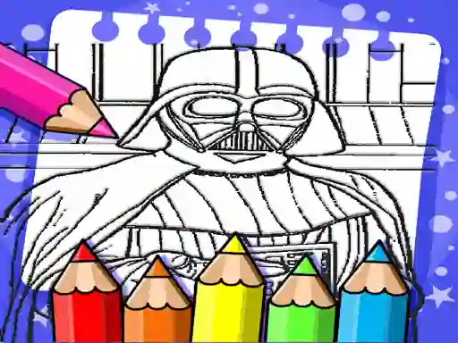 Igra Darth Vader Coloring Book online