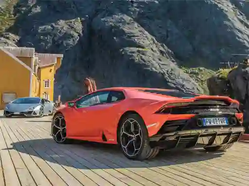 Igra Huracan Evo Puzzle online
