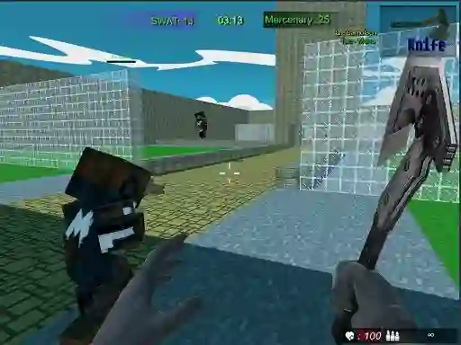 Igra Pixel Fps SWAT Command online