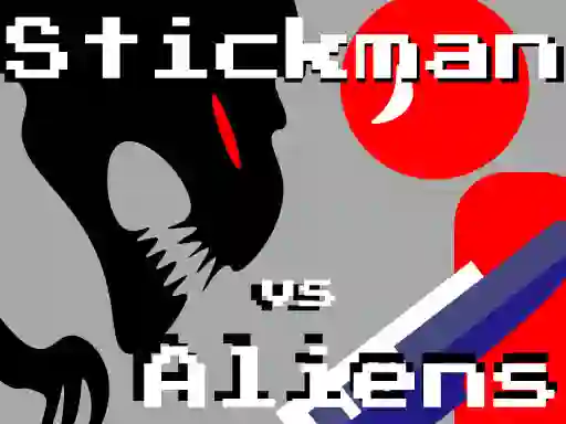 Igra Stickman vs Aliens online