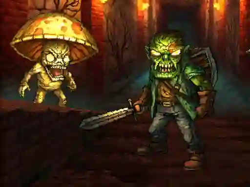 Igra Monster Slayer Merge & Survive online