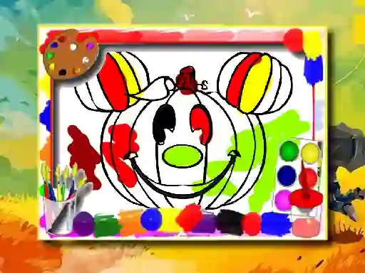 Igra Halloween Coloring Book online