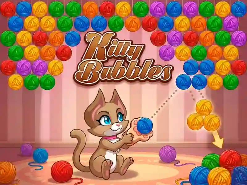 Igra Kitty Bubbles online