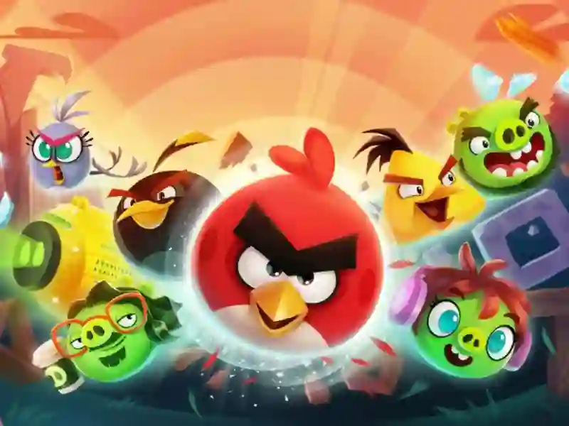 Igra Angry Birds Mad Jumps online