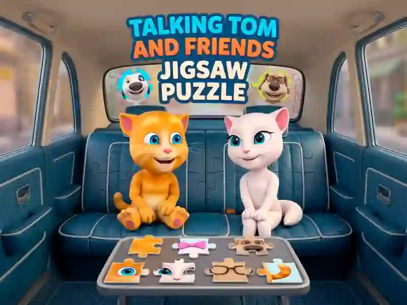 Igra Talking Tom and Friends Jigsaw Puzzle online